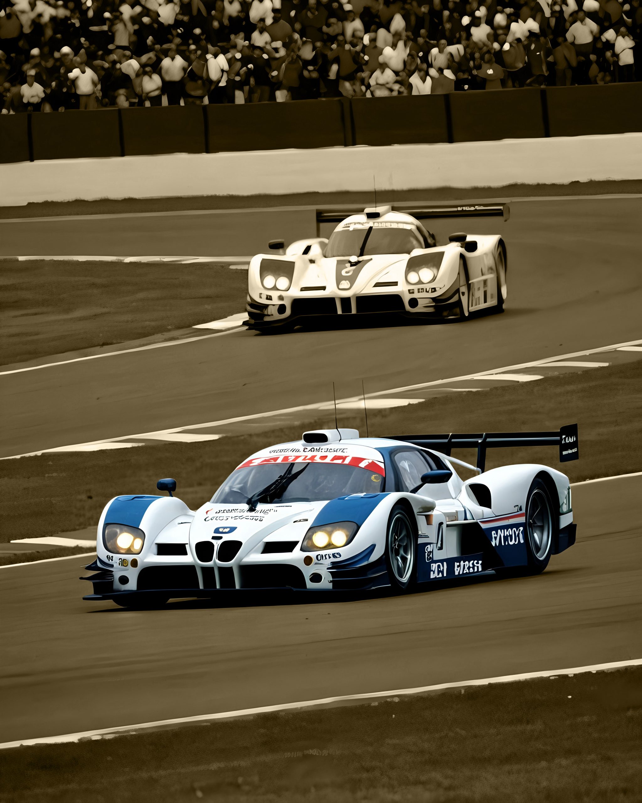 The BMW V12 LMR wins the 24h Le Mans (1999)