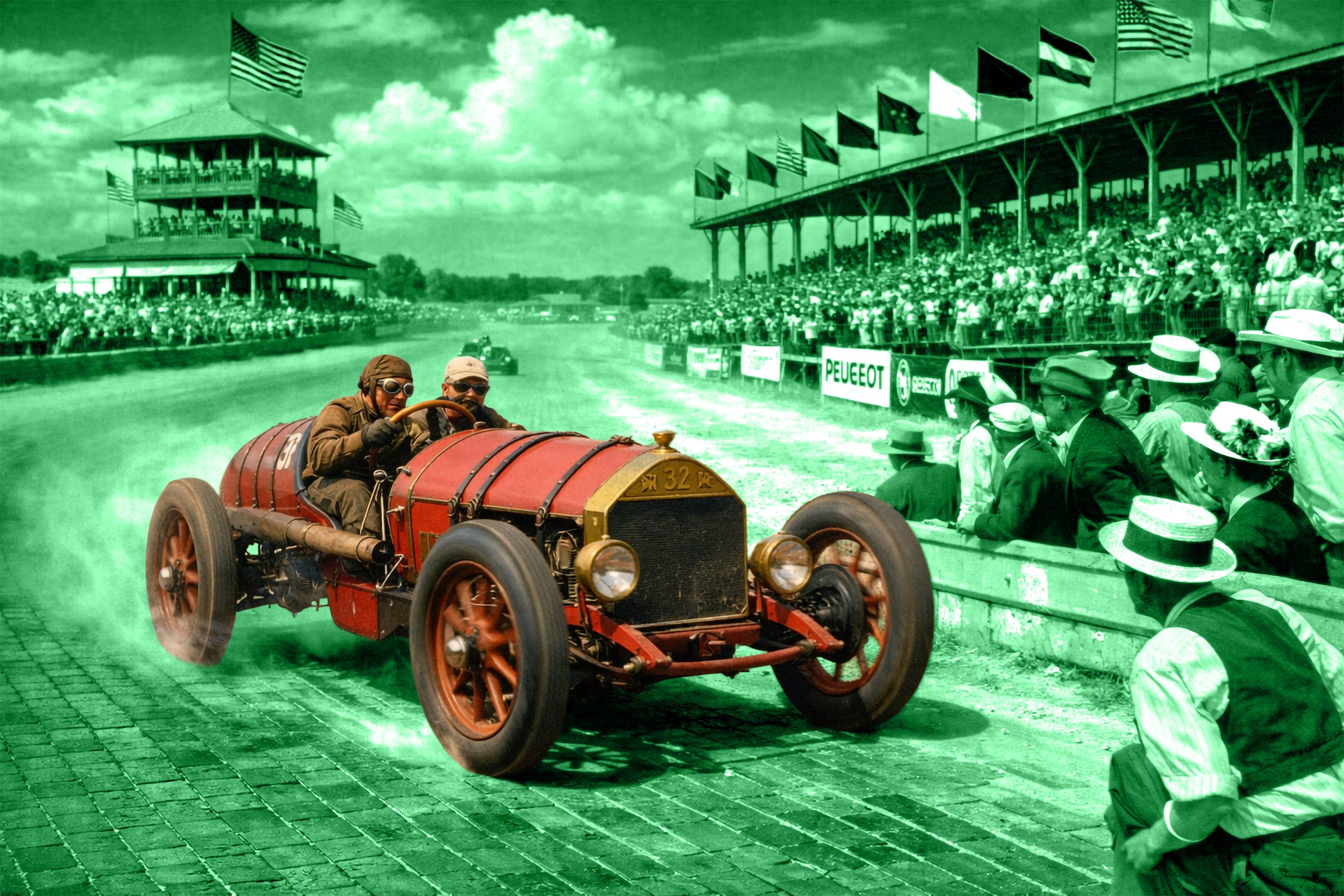 First Indy 500 at the Brickyard (1911)