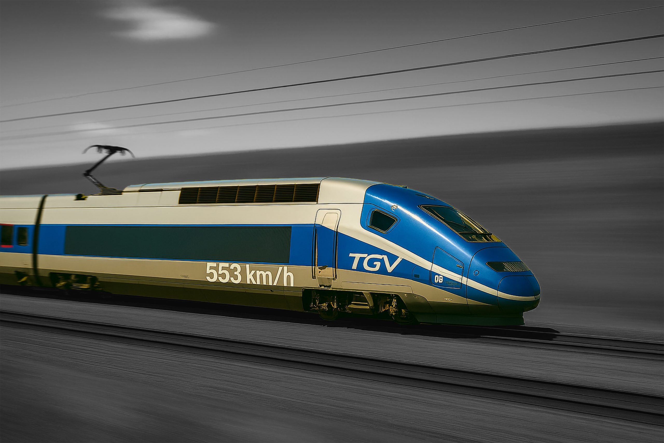 First TGV Land Speed Record (2007)