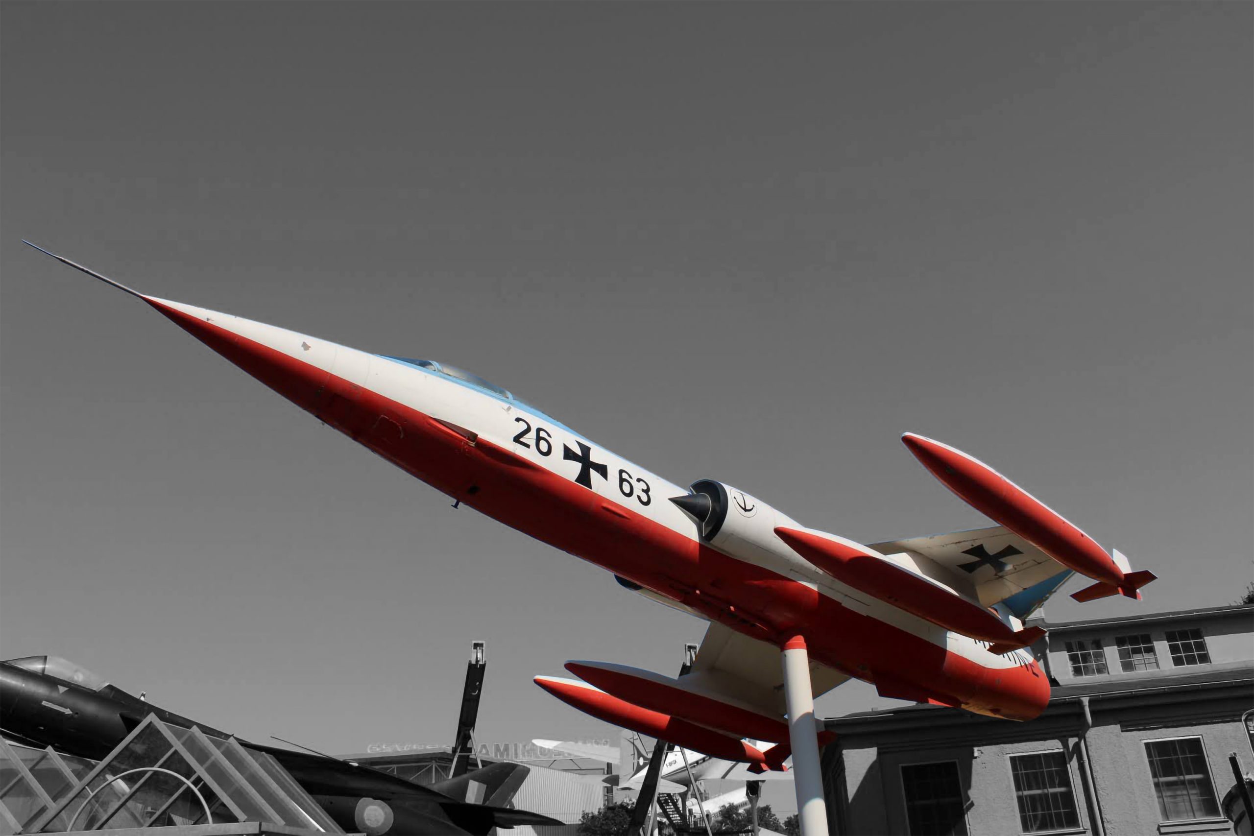 Maiden Flight of the Lockheed F-104 Starfighter (1954)