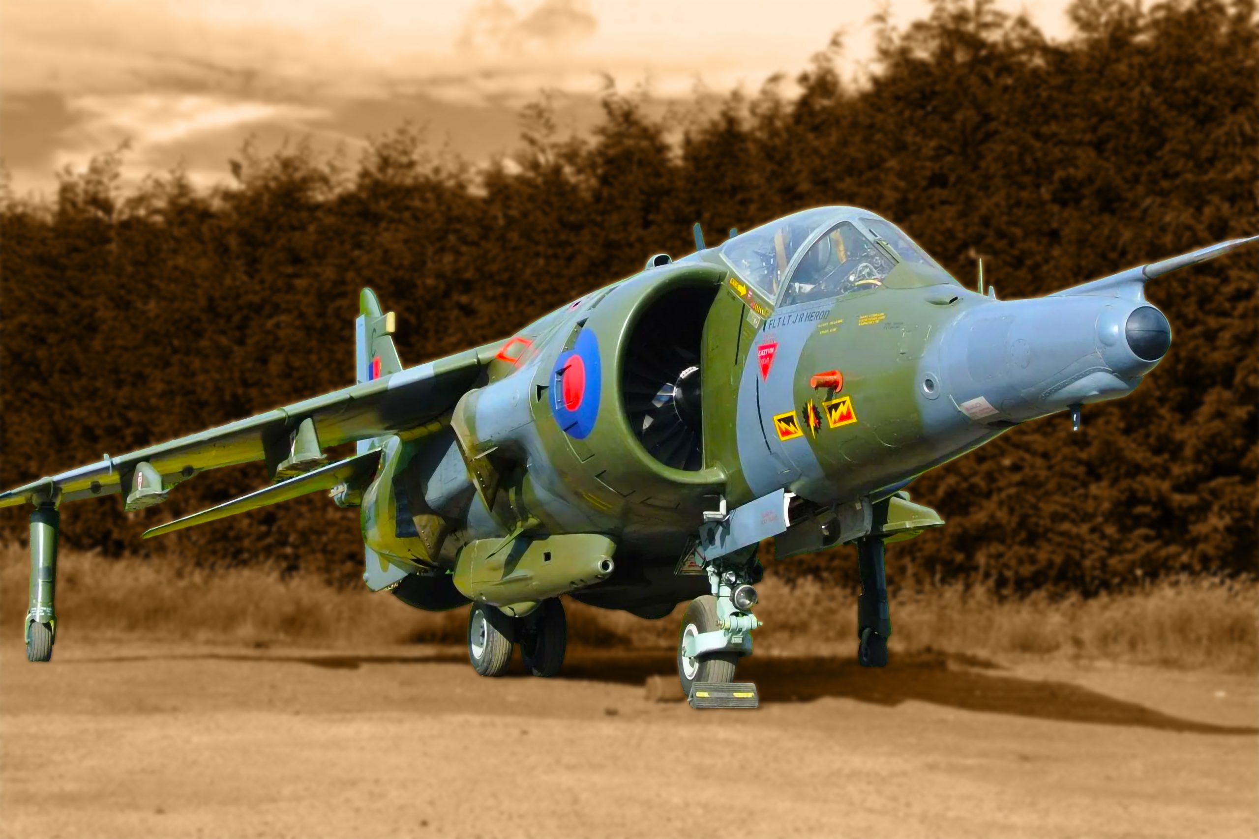 The Hawker Siddeley Harrier Enters RAF (1969)