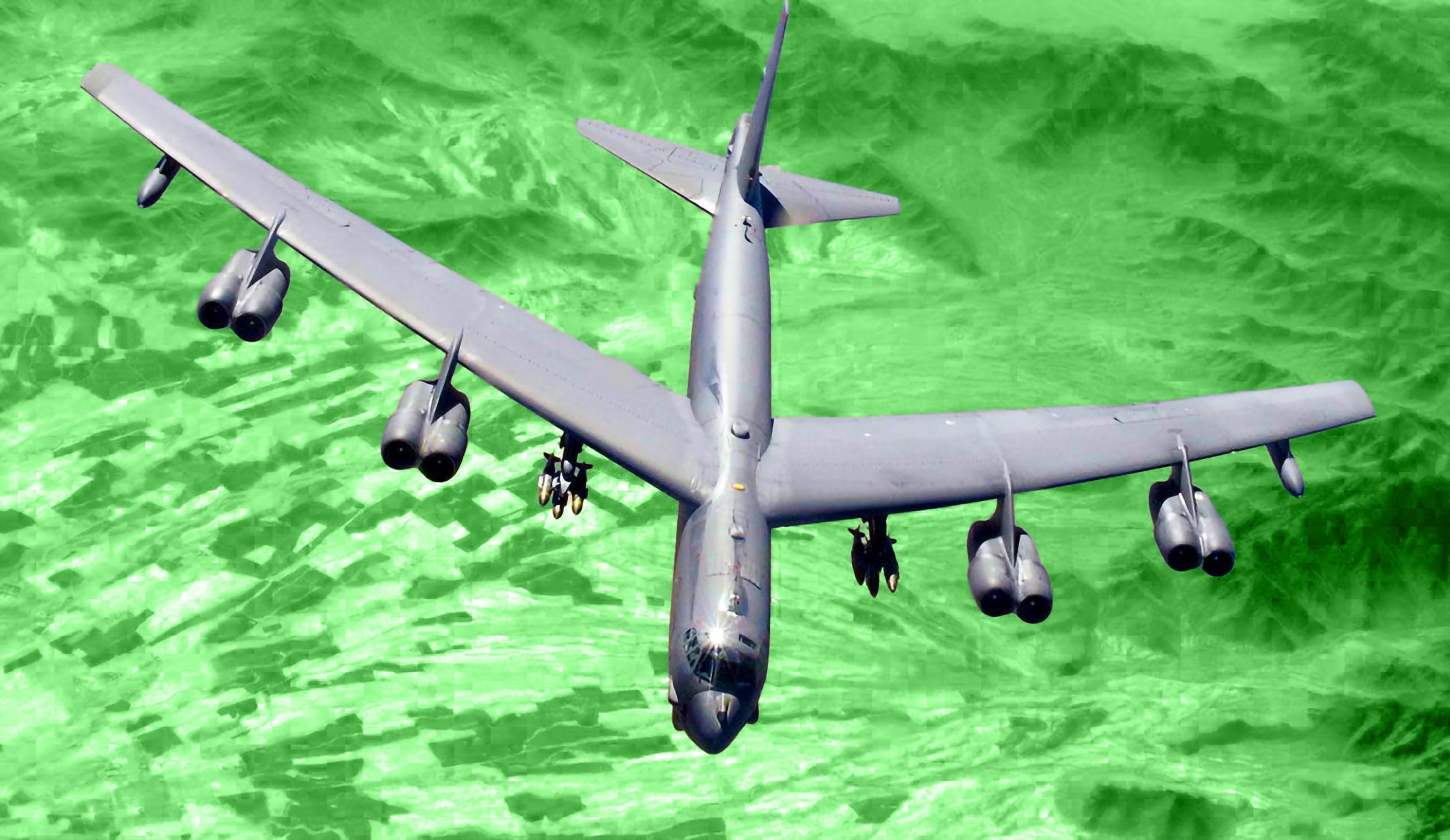 Maiden Flight of the Boeing B52 Stratofortress (1952)