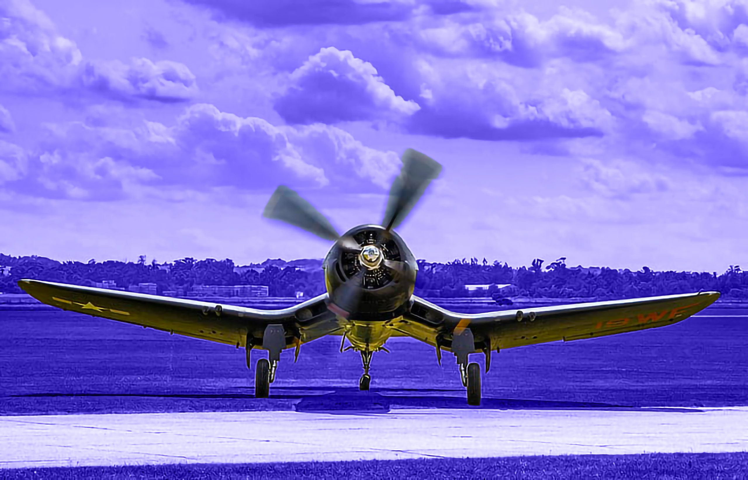 Maiden flight of the Vought‑Sikorsky F4U‑1 Corsair (1942)