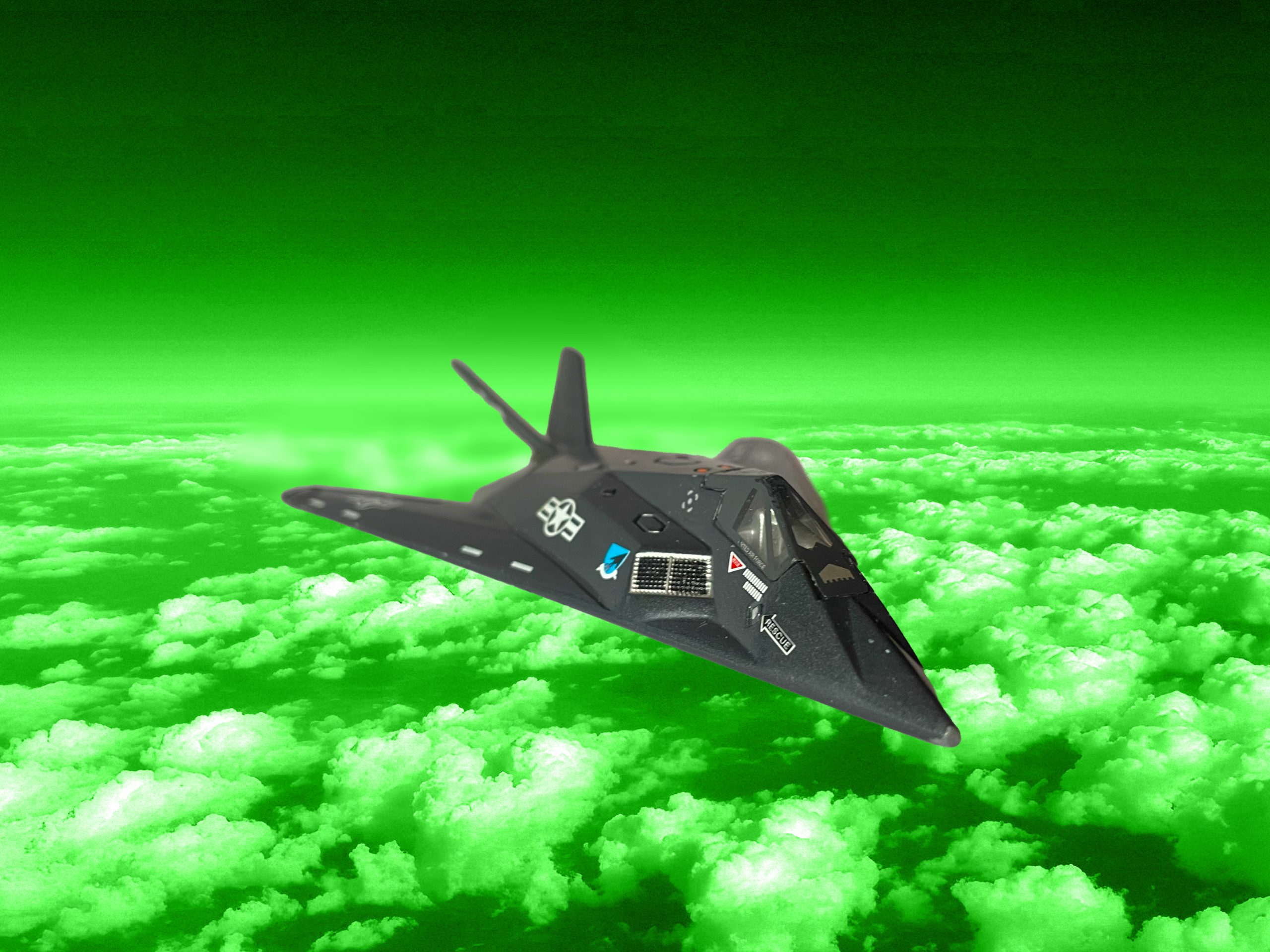 Maiden Flight Lockheed F-117 Nighthawk (1981)