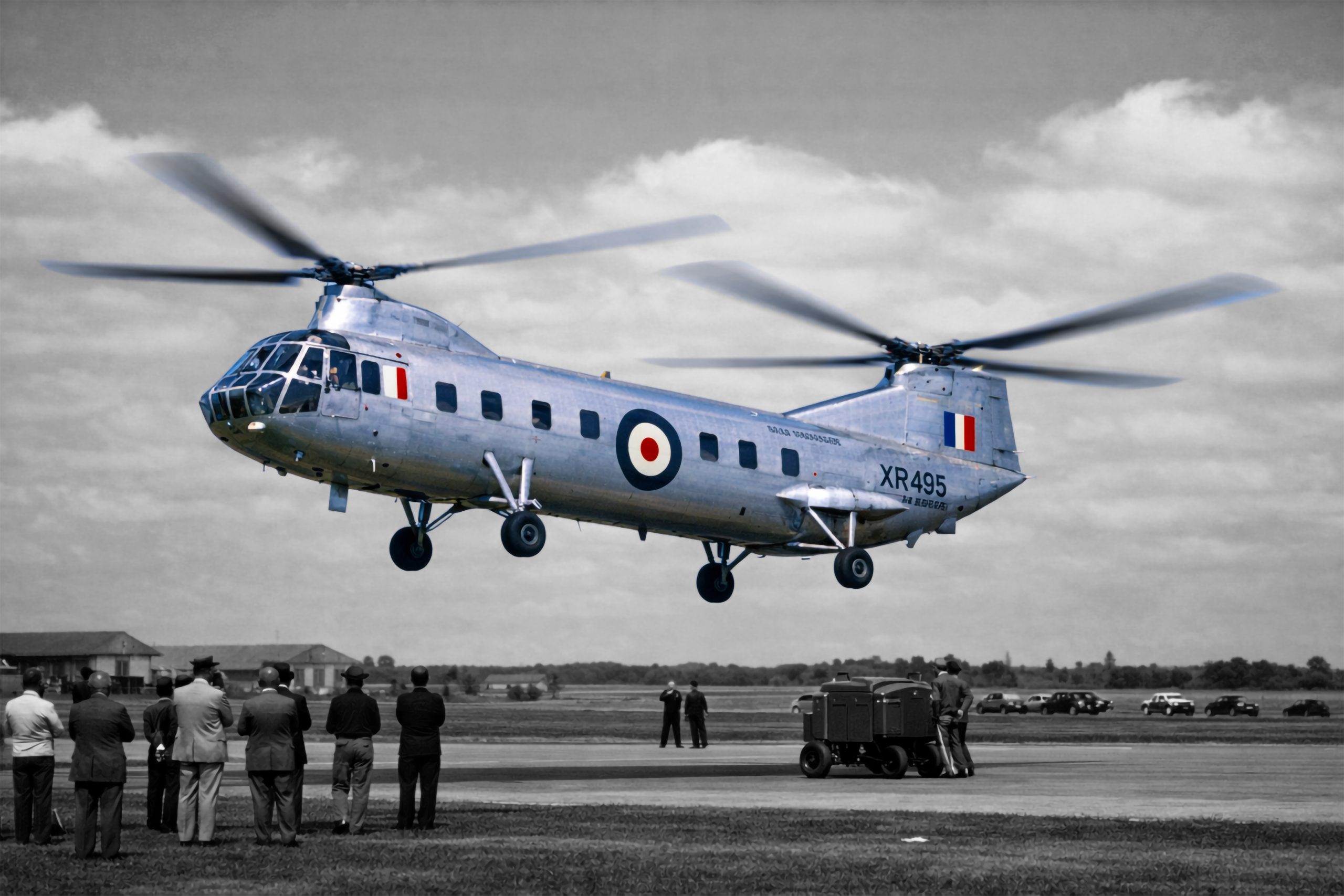 Maiden Flight of Bristol Belvedere (1958)